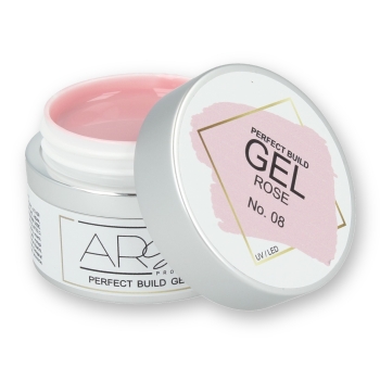 GEL PERFECT BUILD COVER 08 ARSTYLE 30ml - ROSE