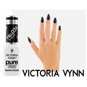 Victoria Vynn PURE CREAMY HYBRID 036 Jet Black CZARNY